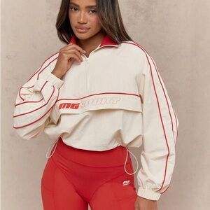 NWT Missguided + Performance Half Zip Athletic Jacket